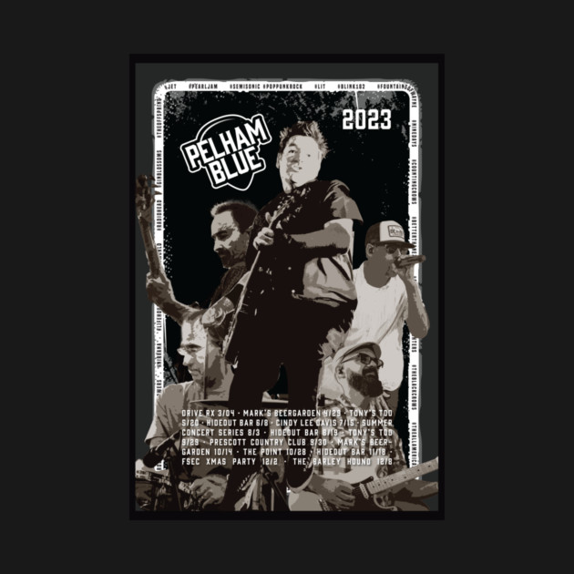 PBB 2023 Tour Front/Back by pelhamblueband