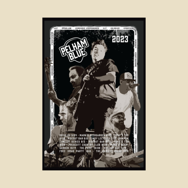 PBB 2023 Tour Front/Back by pelhamblueband