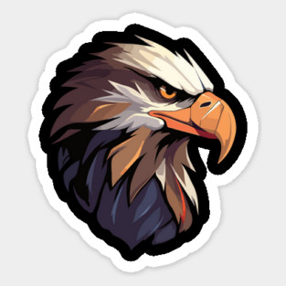 Awesome Eagle Sticker