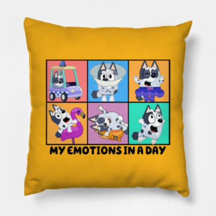 Muffin My Emotions In A Day Pillow