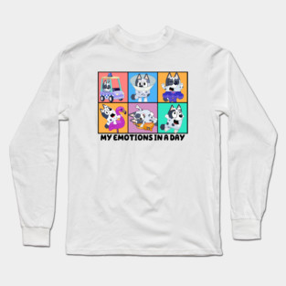 Muffin My Emotions In A Day Long Sleeve T-Shirt