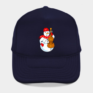 Cello Snowman Hat