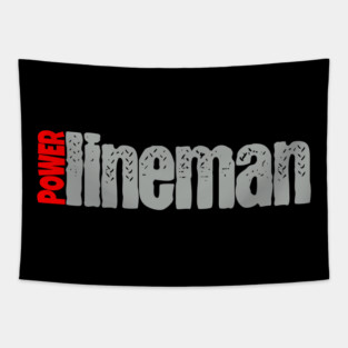 Lineman Tapestry