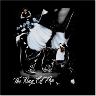 Michael Jackson King Of Pop Moonwalk Posters and Art