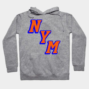 NY Mets NYR Hockey Style Hoodie