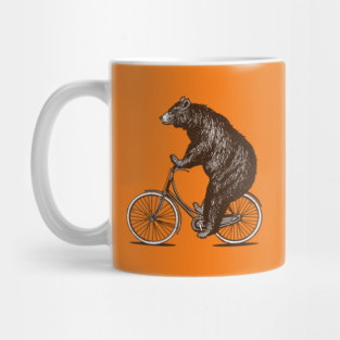 Bear on a Bike Mug