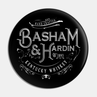 Basham & Hardin Kentucky Whiskey Logo by David Basham Pin
