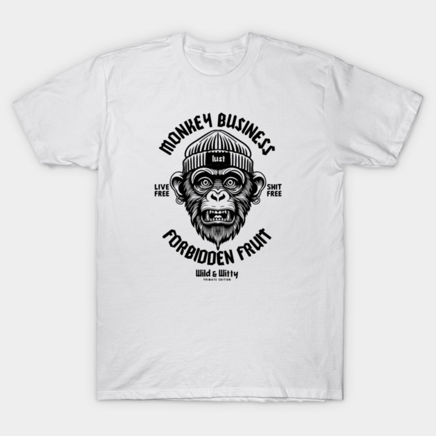 MONKEY BUSINESS T-Shirt by artslaves