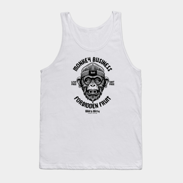 MONKEY BUSINESS Tank Top by artslaves