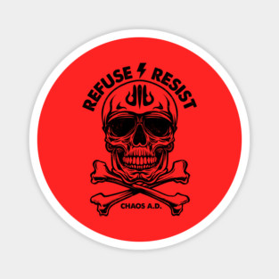 REFUSE RESIST Magnet