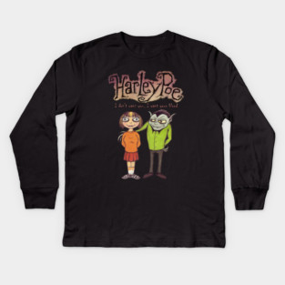 Harley Poe - A Vampire's Night Out Kids Long Sleeve T-Shirt