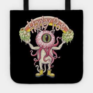 Harley Poe - Ocullarpuss Rainbow Tote