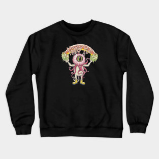Harley Poe - Ocullarpuss Rainbow Crewneck Sweatshirt