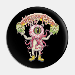 Harley Poe - Ocullarpuss Rainbow Pin