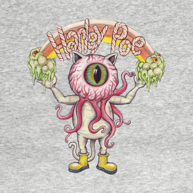 Harley Poe - Ocullarpuss Rainbow by Pete the Cat Guy