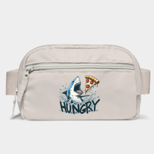 Funny Shark with Pizza, Pizza Lover Bag