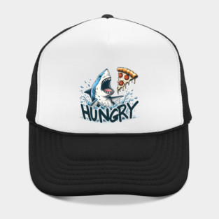 Funny Shark with Pizza, Pizza Lover Hat