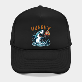 Funny Shark with Pizza, Pizza Lover Hat