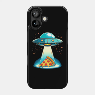 Funny Pizza Ufo, Pizza Lover Phone Case