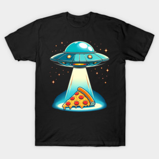 Funny Pizza Ufo, Pizza Lover T-Shirt