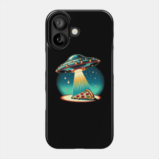 Funny Pizza Ufo, Pizza Lover Phone Case