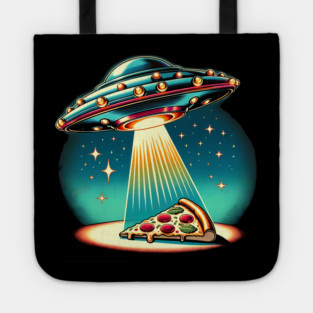 Funny Pizza Ufo, Pizza Lover Tote