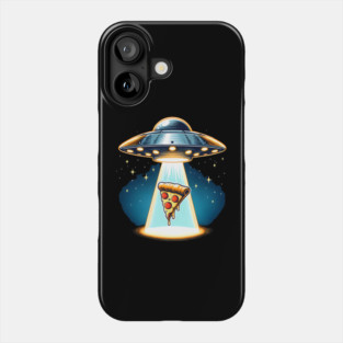 Funny Pizza Ufo, Pizza Lover Phone Case