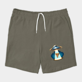 Funny Pizza Ufo, Pizza Lover Shorts