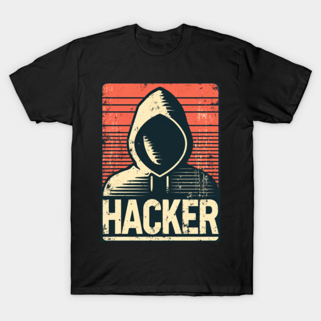 Vintage Hacker T-Shirt by Hack The Planet