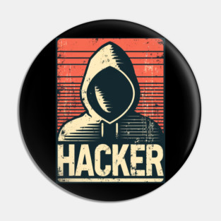 Vintage Hacker Pin