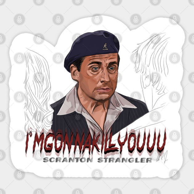 The Office: Scranton Strangler Sticker by 51Deesigns