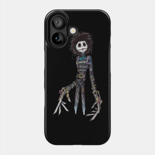 Jack Scissor Hands MASH UP!! Phone Case