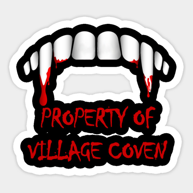 Property of Village Coven Magnet by Rick Gualtieri