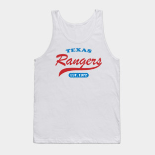Texas Rangers Classic Style Tank Top