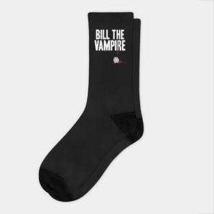 Bill The Vampire - roll the dice classic - dark Socks