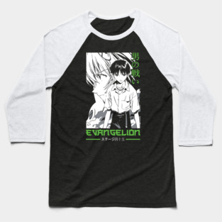 Neon Genesis Evangelion - Shinji Ikari Baseball T-Shirt