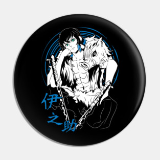 Inosuke Hashibira: The Beast of the Mountains Pin