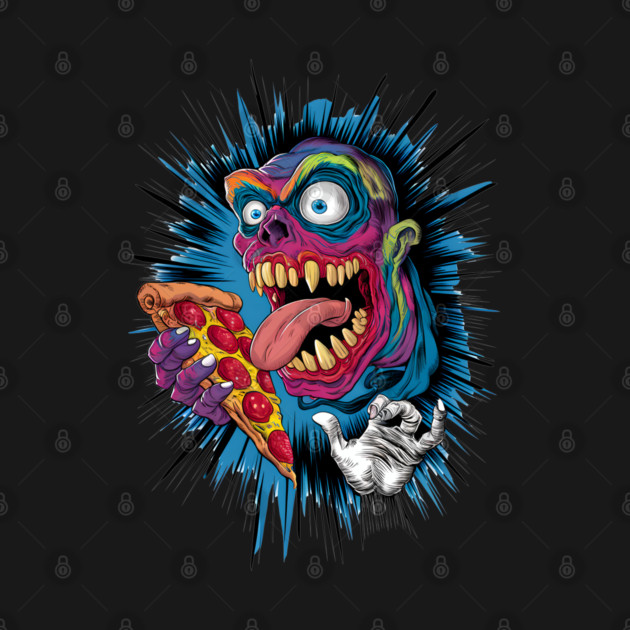 The Pizza Gobbler by T-Shirt Paradise