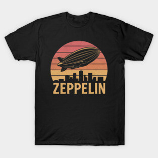 Retro vintage zeppelin 70s music T-Shirt