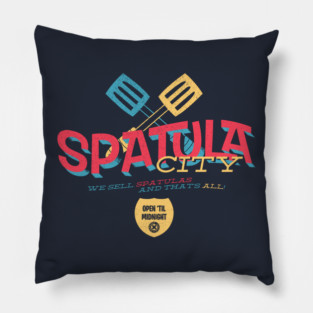Spatula City Pillow