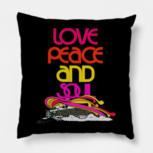soul train vintage Pillow