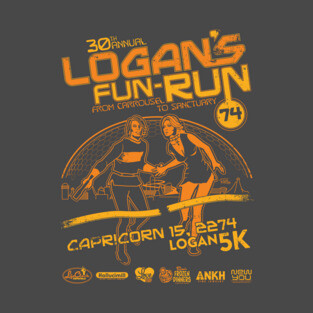 Logan's Fun-Run from Carrousel to Sanctuary T-Shirt