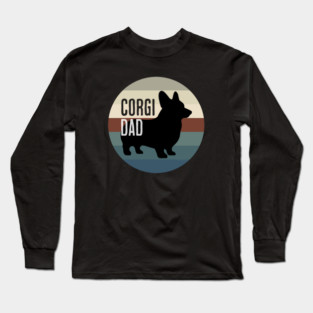 Corgi Dad Long Sleeve T-Shirt