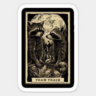 Team Trash Tarot Magnet