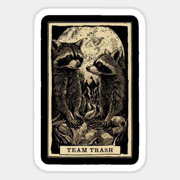 Team Trash Tarot Magnet by GoshWow®