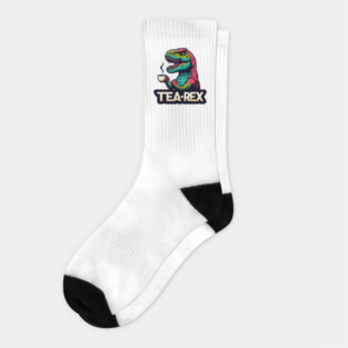 Tea-rex Socks