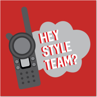 Hey Team Member Posters and Art