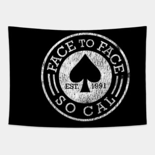 Face To Face Band Tapestry