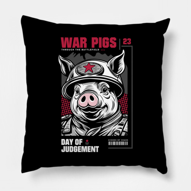 WAR PIGS Pillow by artslaves