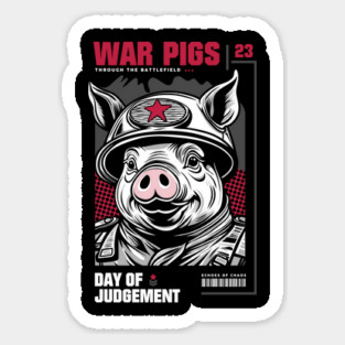 WAR PIGS Sticker